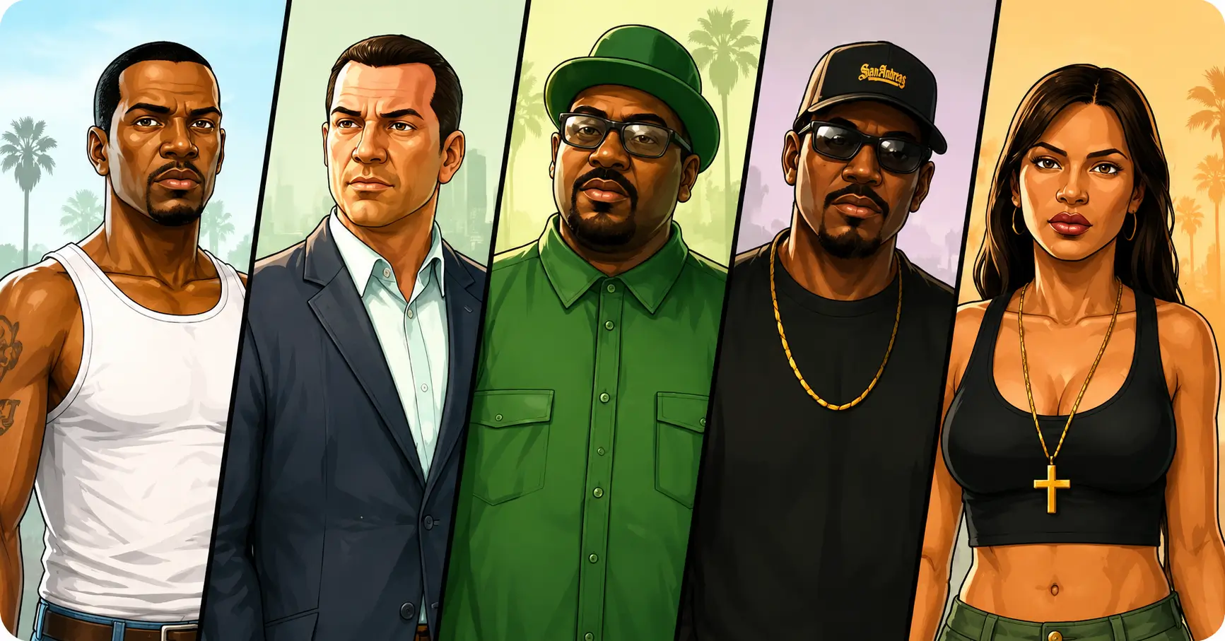 GTA SA Characters