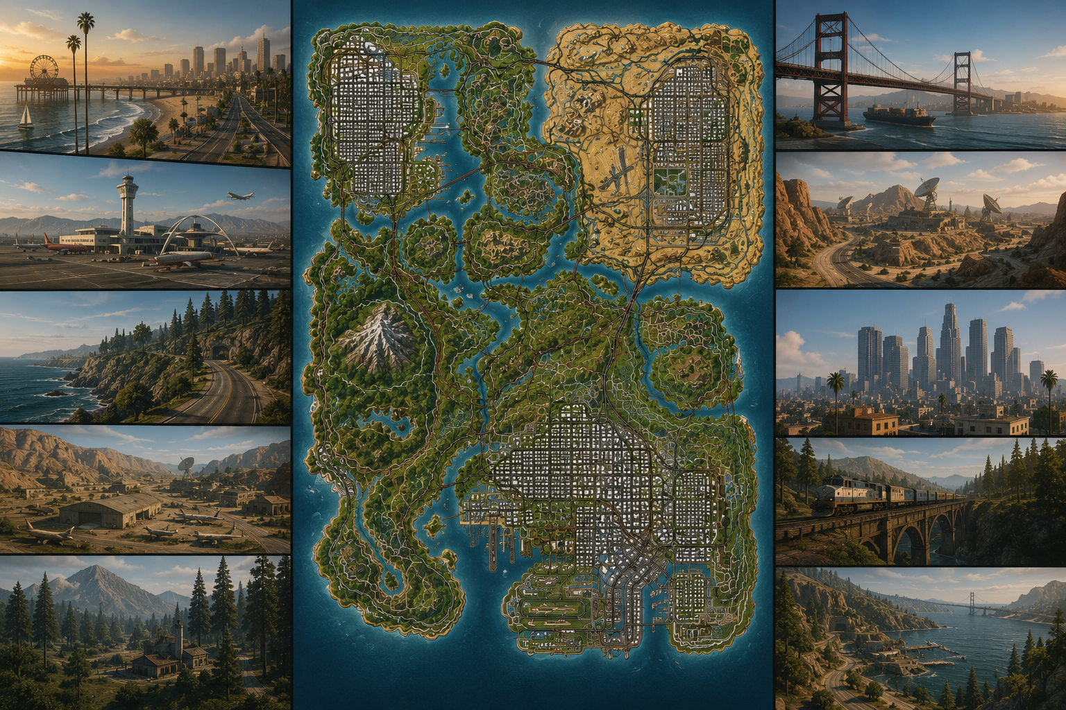 GTA Side Location Map