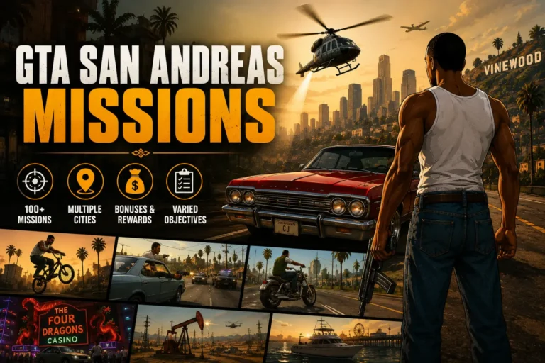 GTA San Andreas Missions feaure img