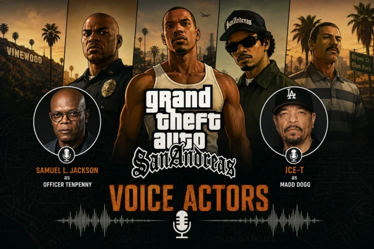 GTA San Andreas Voice Actors